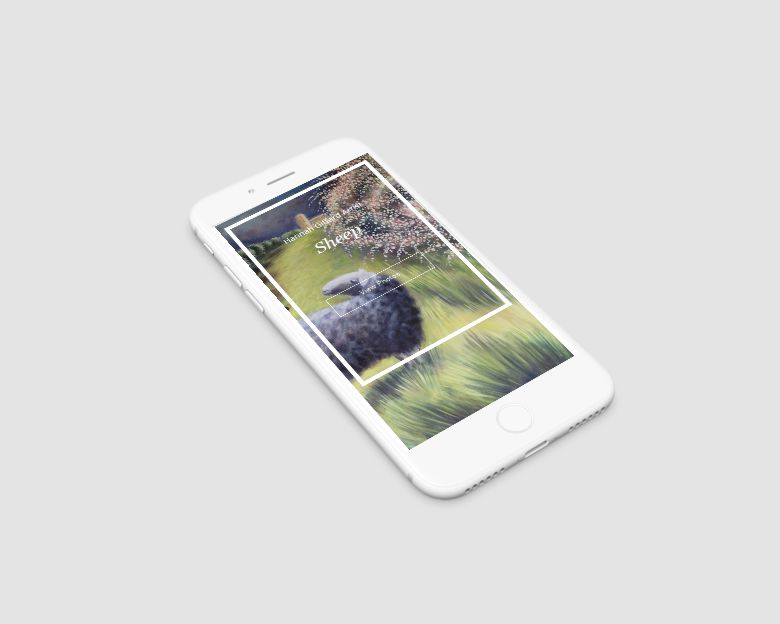 QPR website landing page design - mobile view