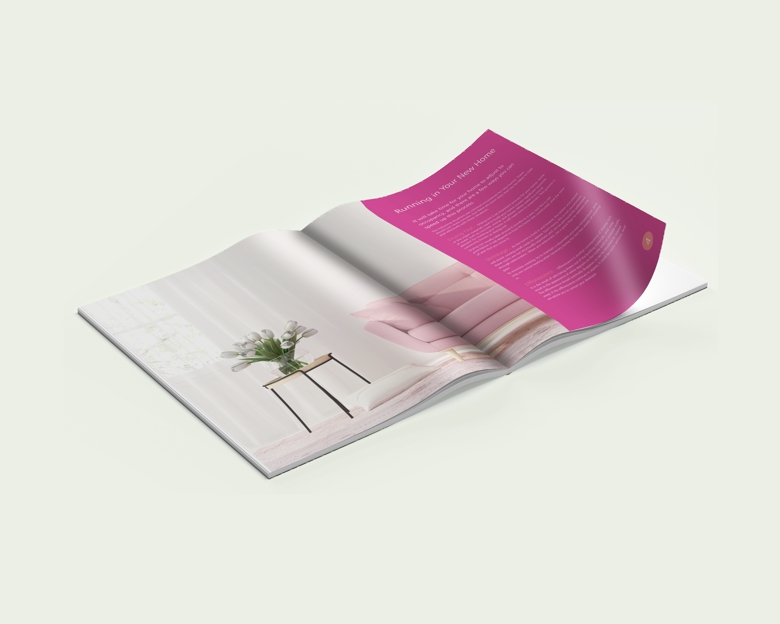 One Guarantee brochure design - inside pages